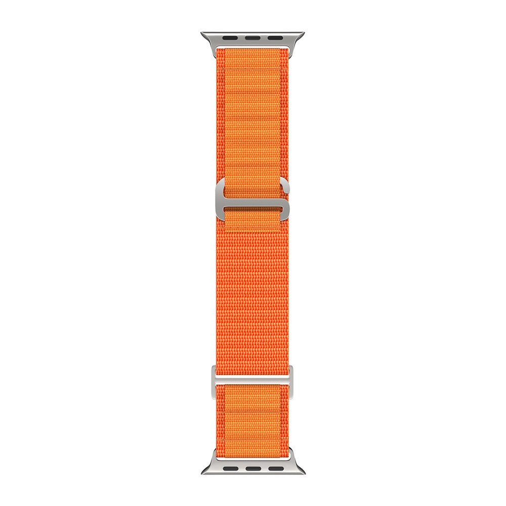 Curea Alpine Adventure - Apple Watch 1/2/3/4/5/6/7/8/9/10/11/SE/SE2/SE3 - 38/40/41/42 MM - Portocaliu