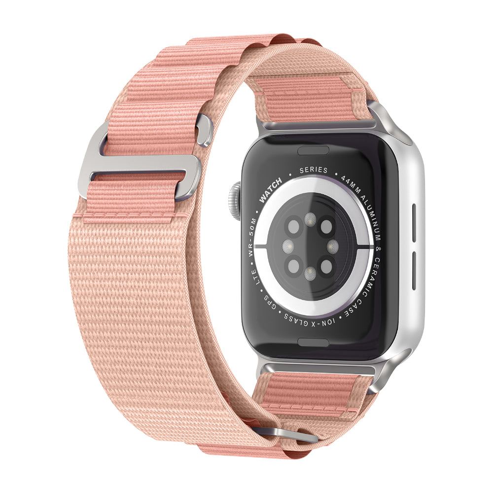 Alpine Adventure Strap - Apple Watch 1/2/3/4/5/6/7/8/9/10/11/SE/SE2/SE3/Ultra 1/Ultra 2/Ultra 3 - 42/44/45/46/49 MM - Pink