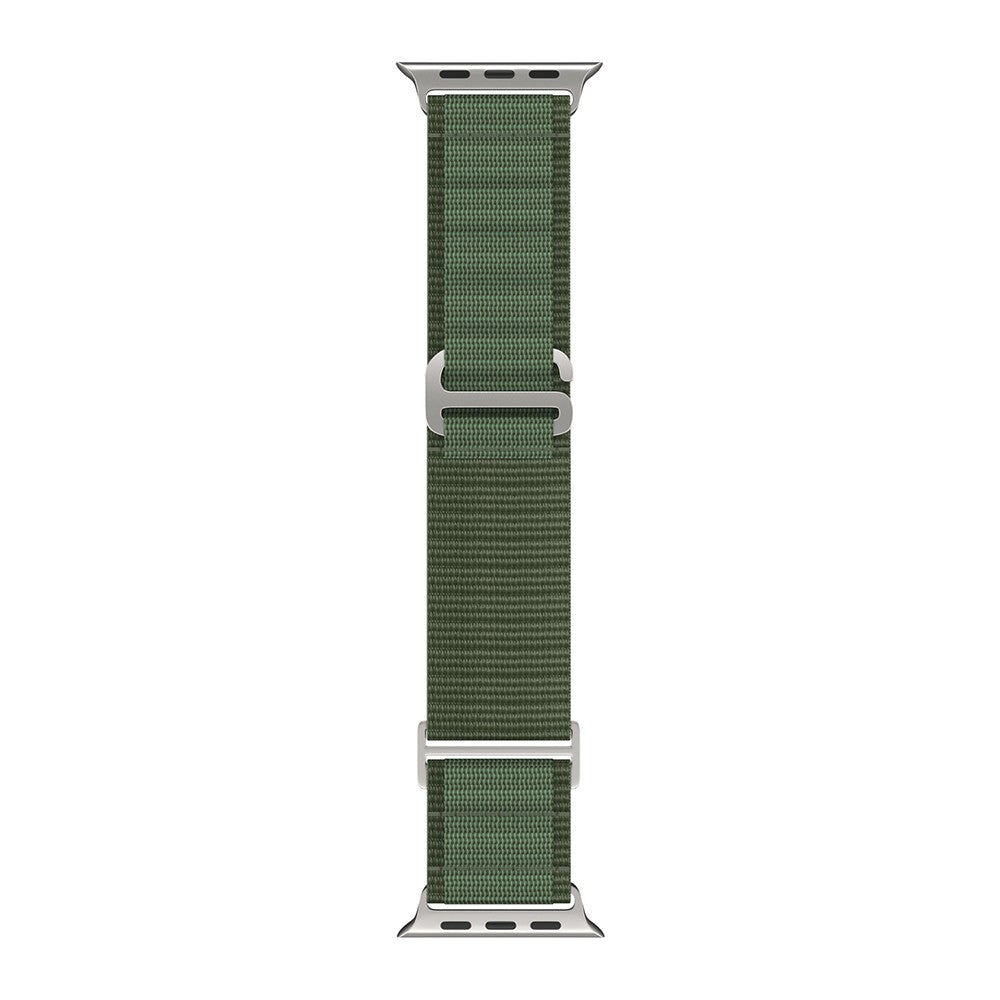 Curea Alpine Adventure - Apple Watch 1/2/3/4/5/6/7/8/9/10/11/SE/SE2/SE3/Ultra 1/Ultra 2/Ultra 3 - 42/44/45/46/49 MM - Verde Inchis