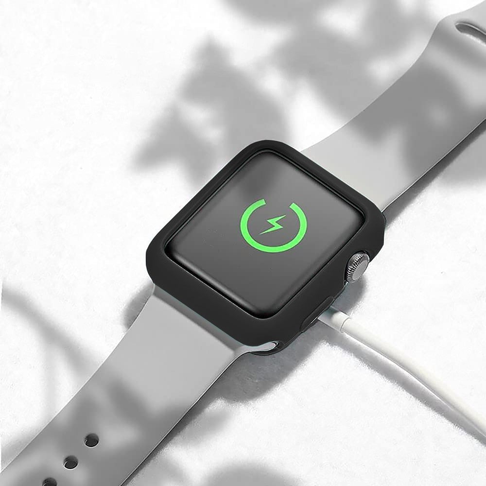 Carcasa Soft Silicone - Apple Watch 7/8/9 - 45MM - Negru
