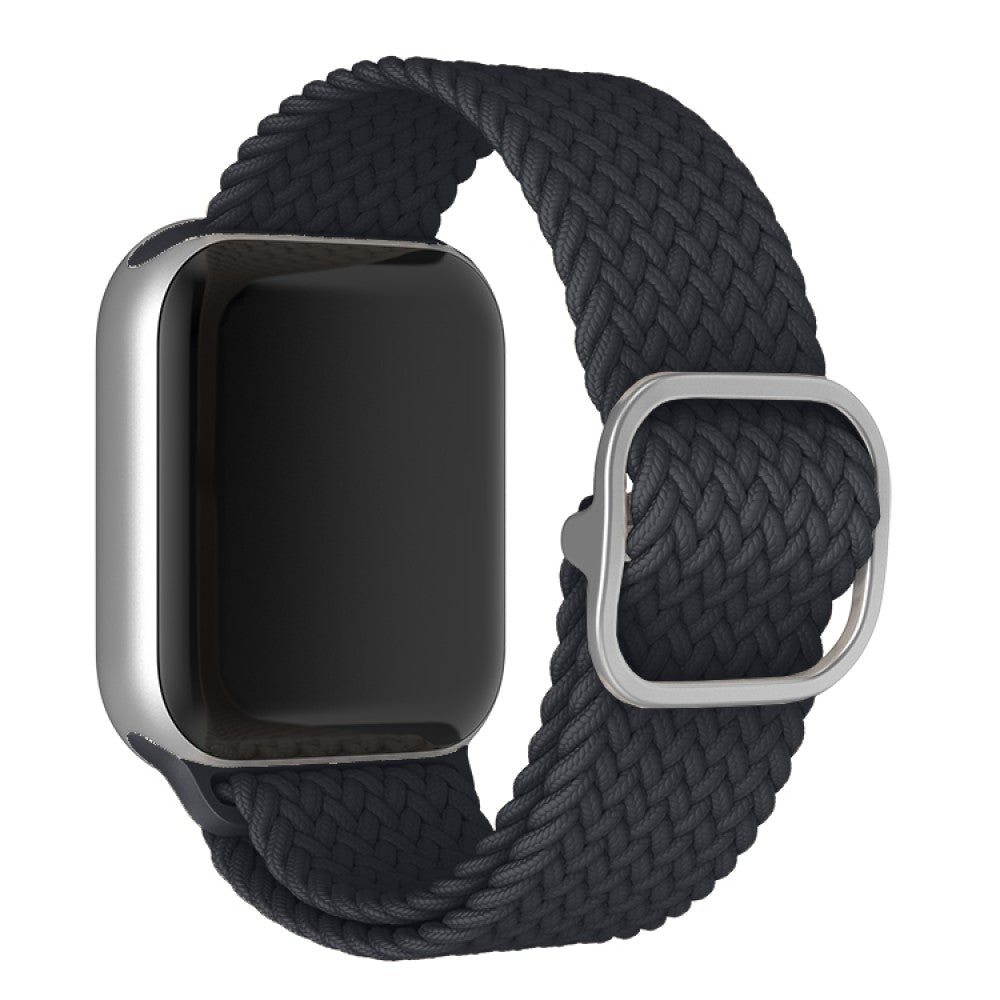 Curea Braided Weave - Apple Watch 1/2/3/4/5/6/7/8/9/10/11/SE/SE2/SE3 - 38/40/41/42 MM - Charcoal