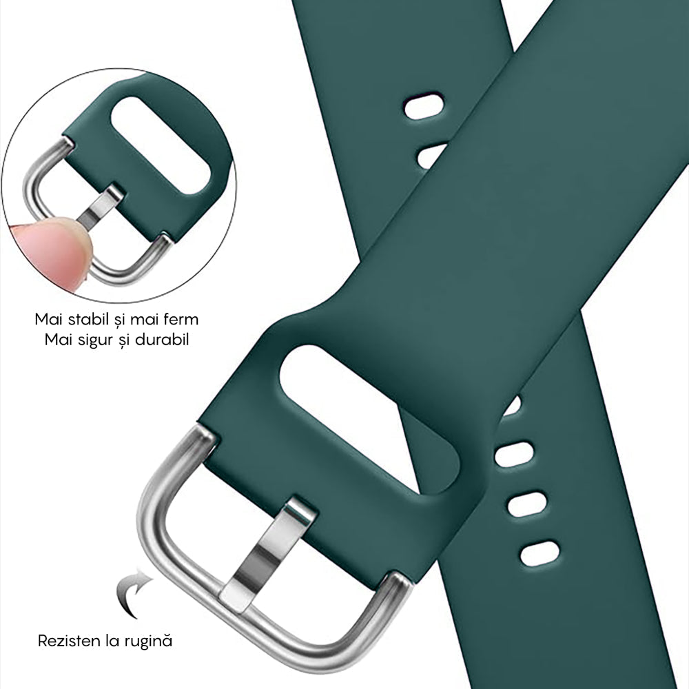 Curea Silicone Classic - Honor Watch SE/Magic 2 - 20mm - Verde