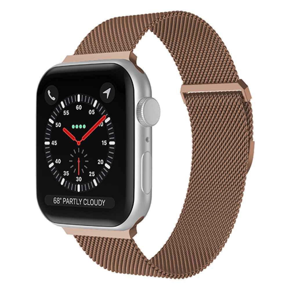 Curea Milanese Duo - Apple Watch 1/2/3/4/5/6/7/8/9/10/11/SE/SE2/SE3 - 38/40/41/42 MM - Rose Gold