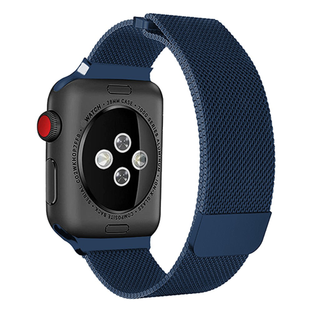 Curea Milanese Duo - Apple Watch 1/2/3/4/5/6/7/8/9/10/11/SE/SE2/SE3/Ultra 1/Ultra 2/Ultra 3 - 42/44/45/46/49 MM - Blue