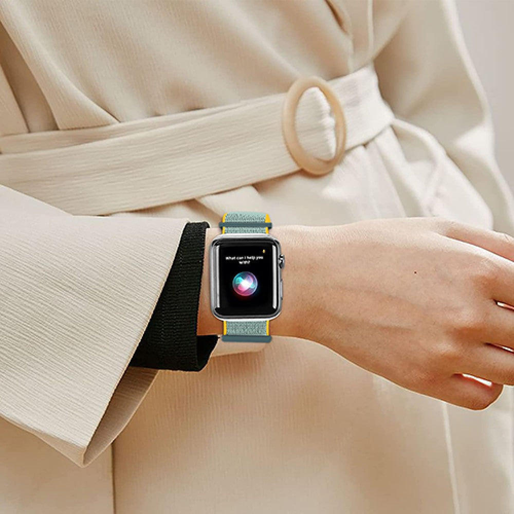 Sport Nylon Strap - Apple Watch 1/2/3/4/5/6/7/8/9/10/11/SE/SE2/SE3 - 38/40/41/42 MM - Bright Sunny