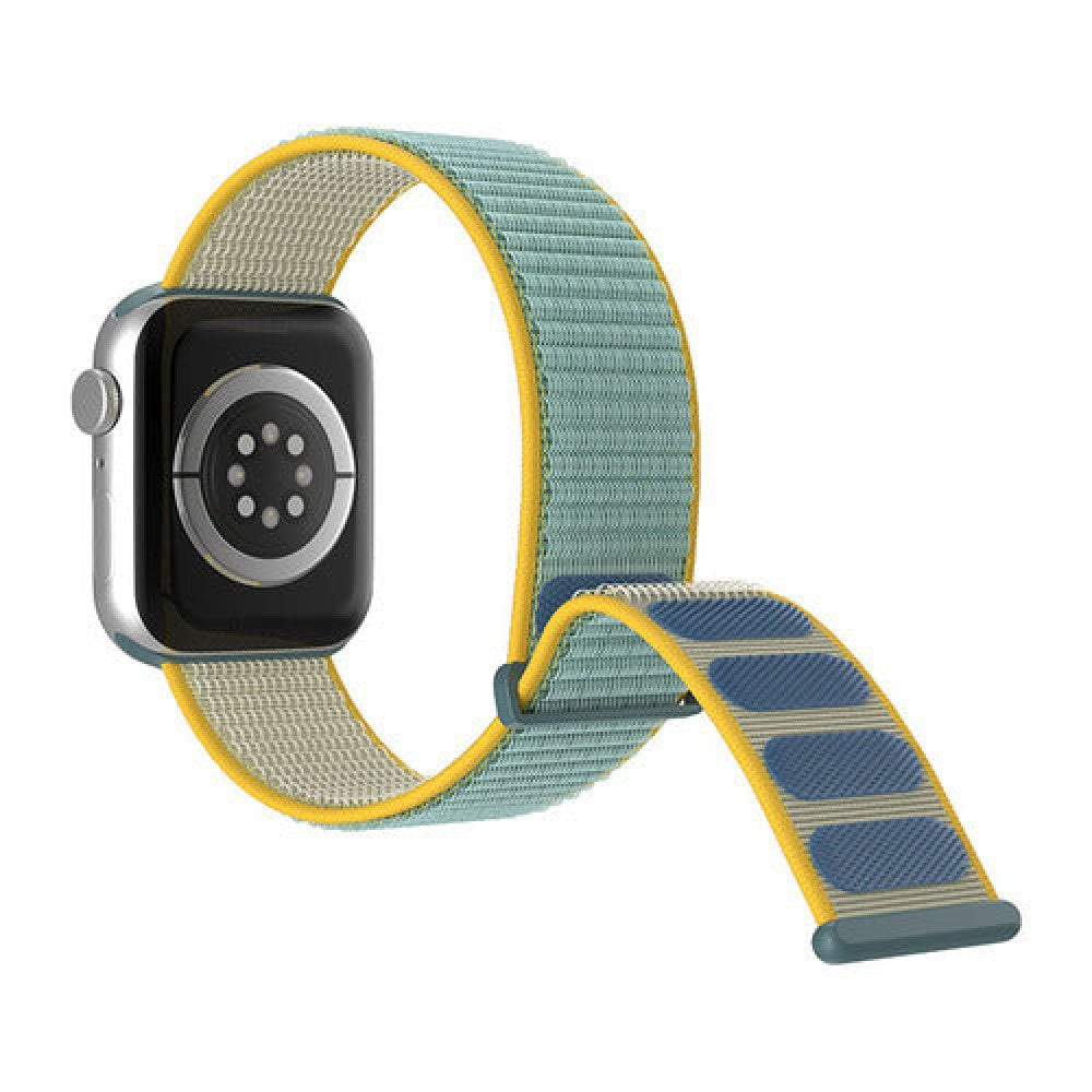 Curea Nylon Sport - Apple Watch 1/2/3/4/5/6/7/8/9/10/11/SE/SE2/SE3/Ultra 1/Ultra 2/Ultra 3 - 42/44/45/46/49 MM - Bright Sunny