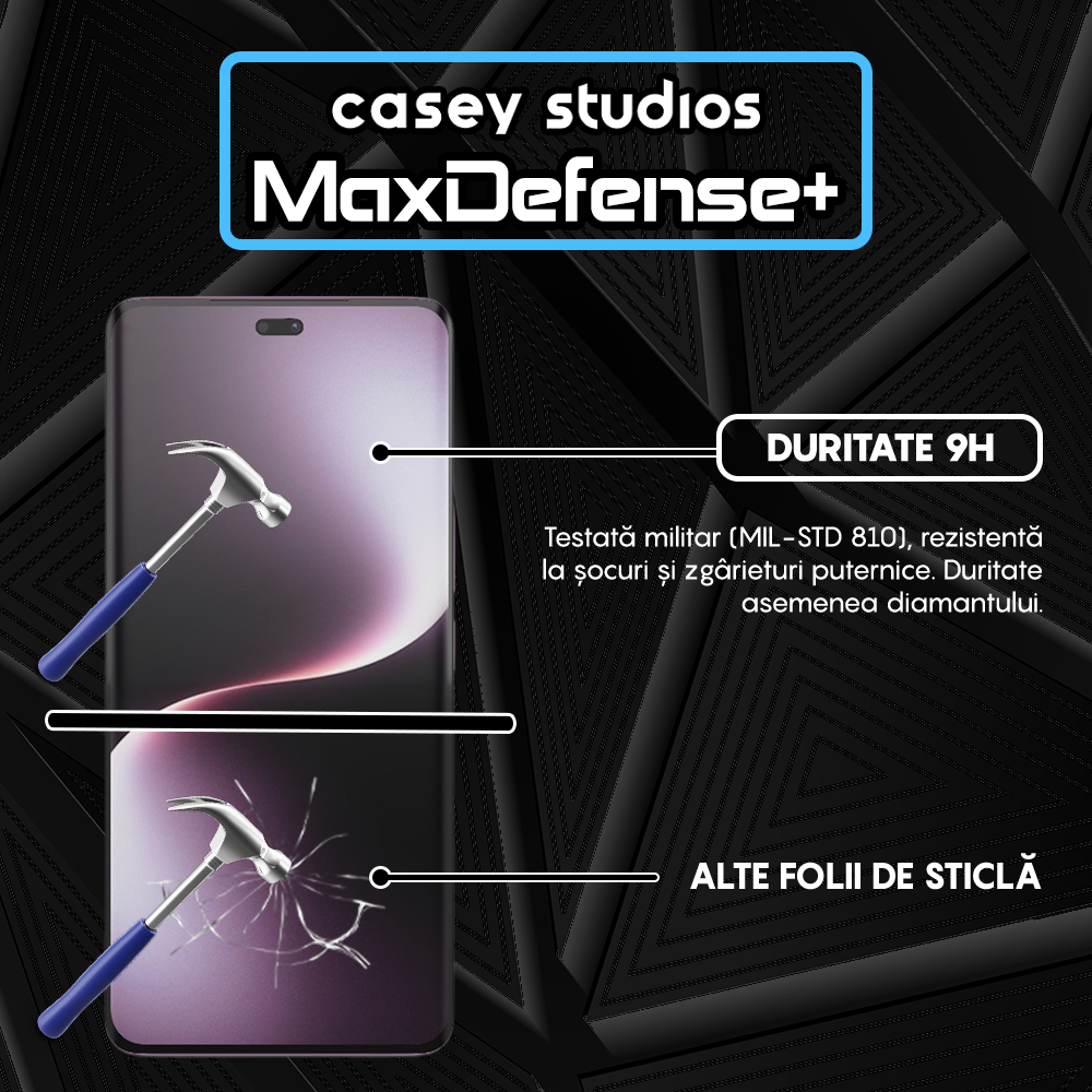 MaxDefense+ Glass Film - Honor Magic 7 Lite - Black