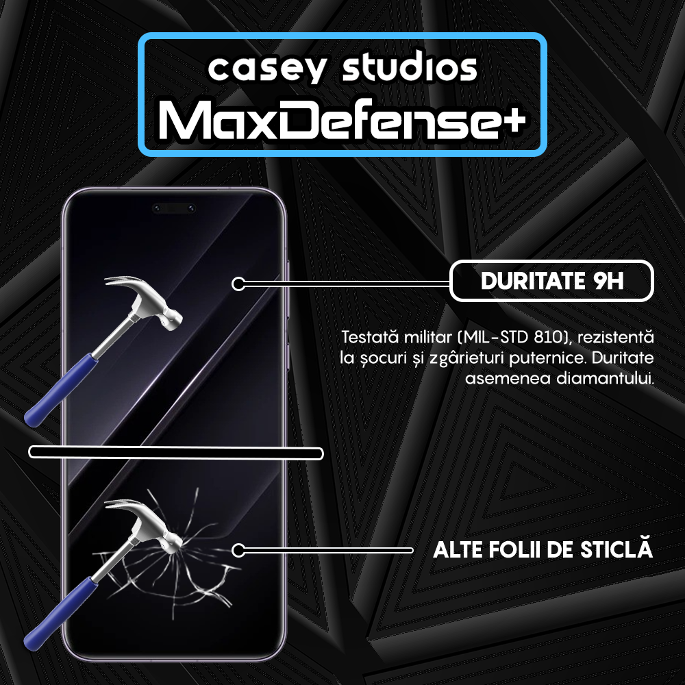 MaxDefense+ Glass Film - Honor Magic 7 RSR Porsche Design - Black