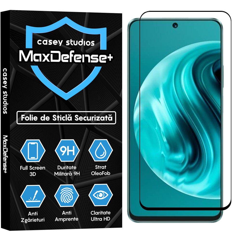 MaxDefense+ Glass Film - Huawei nova 12i - Black