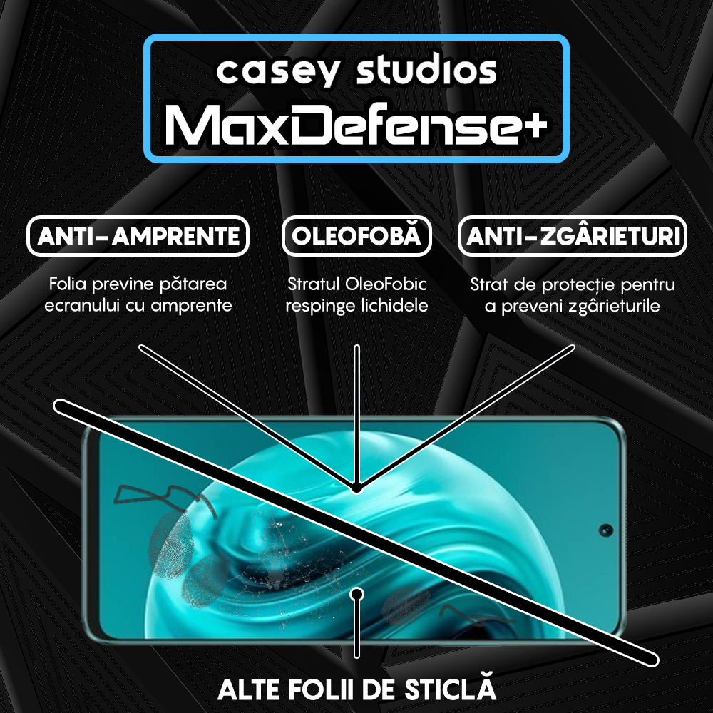 MaxDefense+ Glass Film - Huawei nova 12i - Black