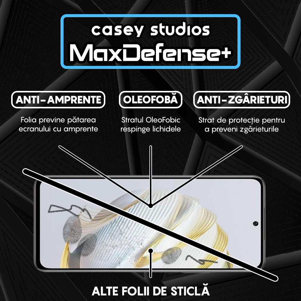 MaxDefense+ Glass Film - Huawei nova 12 SE - Black