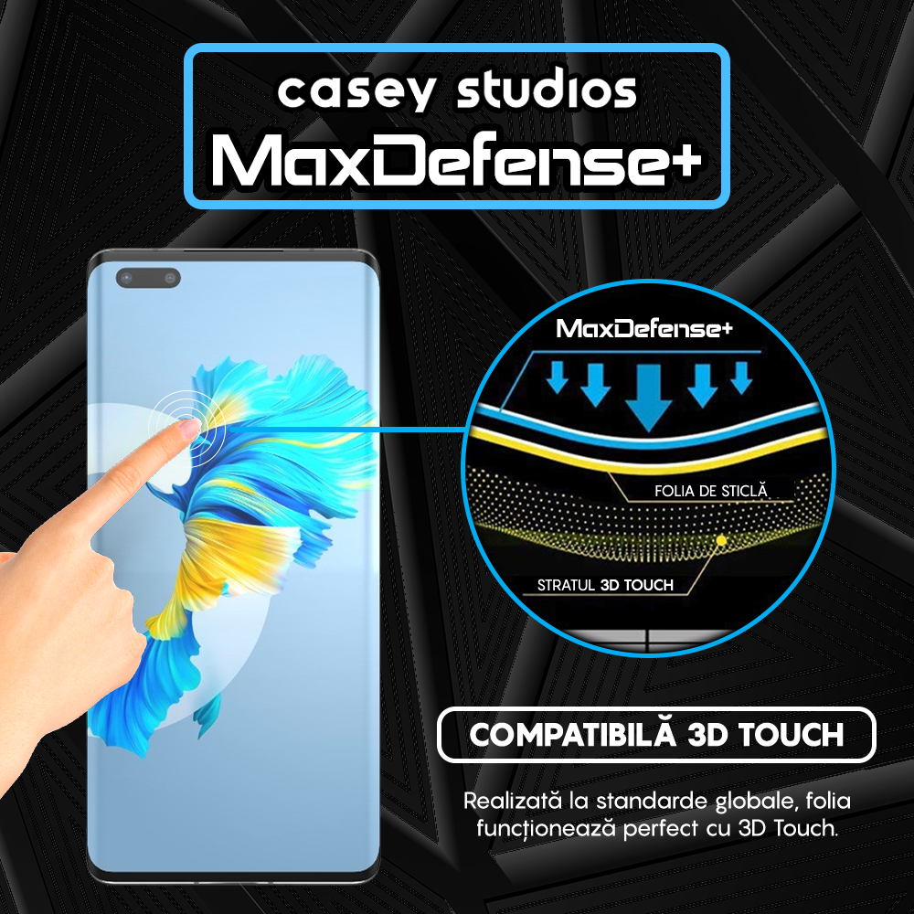 MaxDefense+ Glass Film - Huawei Mate 40 Pro - Black