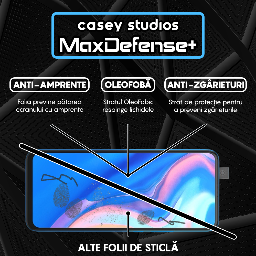 MaxDefense+ Glass Film - Huawei P Smart Z/Y9 Prime 2019 - Black