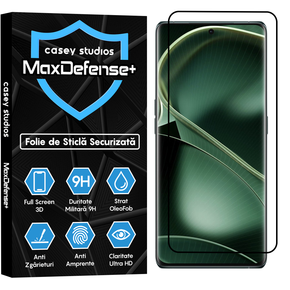 MaxDefense+ Glass Film - Oppo Find X6 - Black