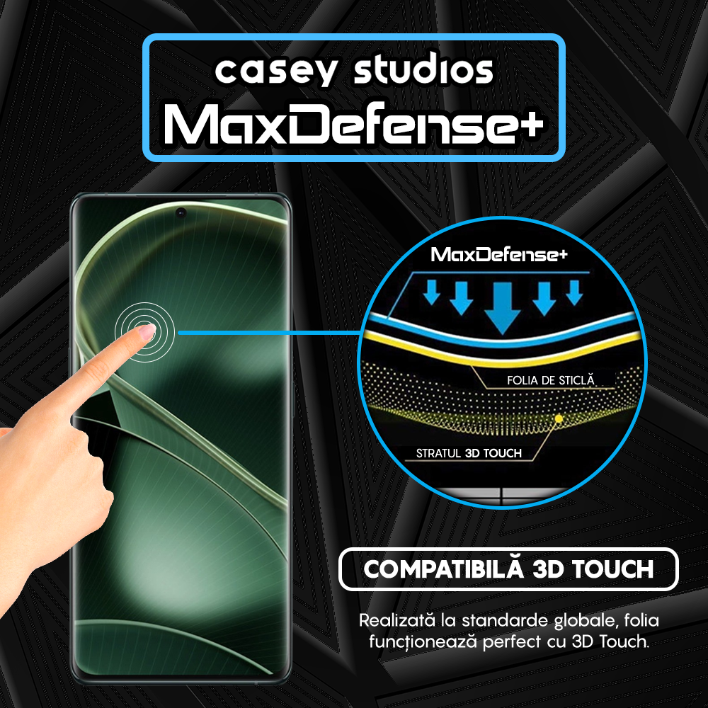 MaxDefense+ Glass Film - Oppo Find X6 - Black