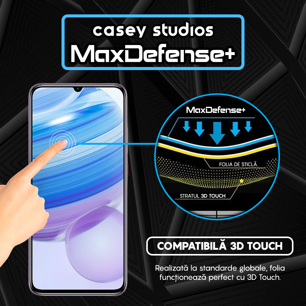 MaxDefense+ Glass Film - Xiaomi Redmi 10X 5G/Redmi 10X Pro 5G - Black