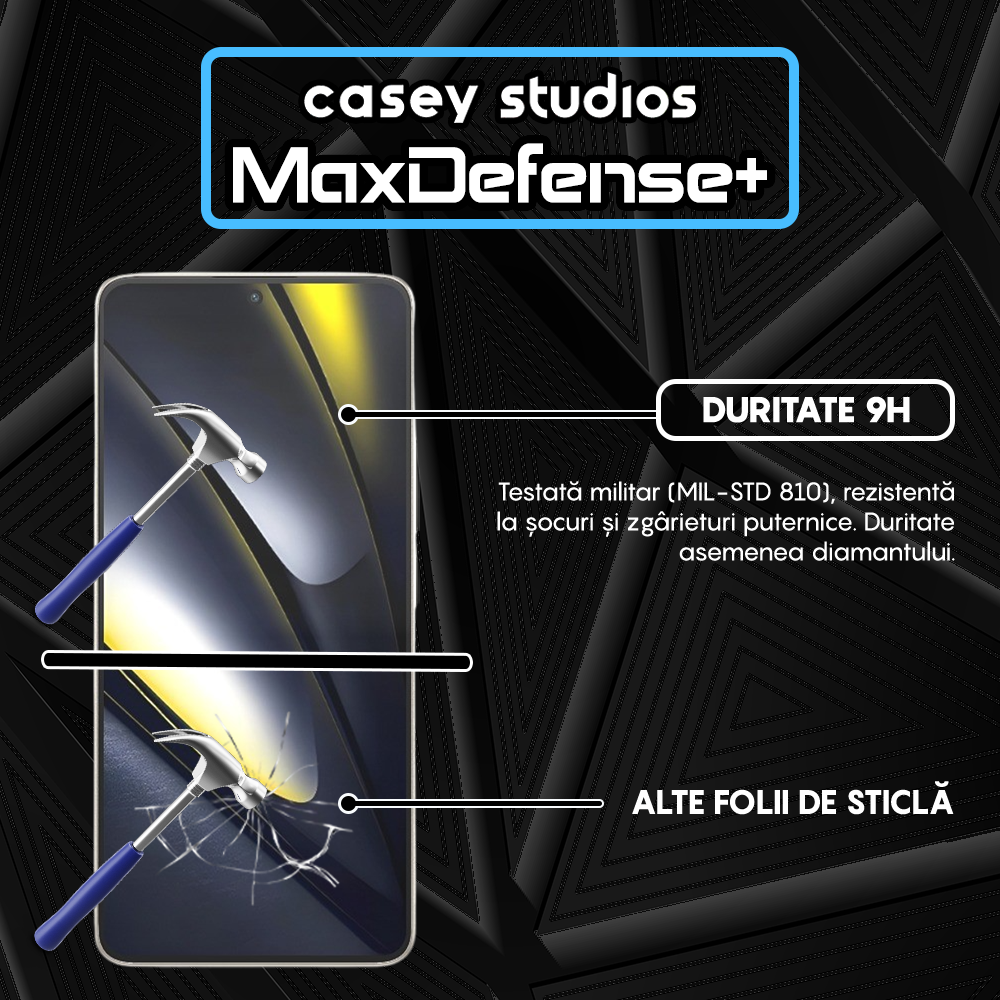 MaxDefense+ Glass Film - Xiaomi Poco F6 - Black