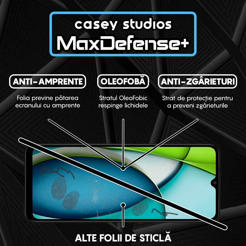 MaxDefense+ Glass Film - Xiaomi Redmi A3x - Black