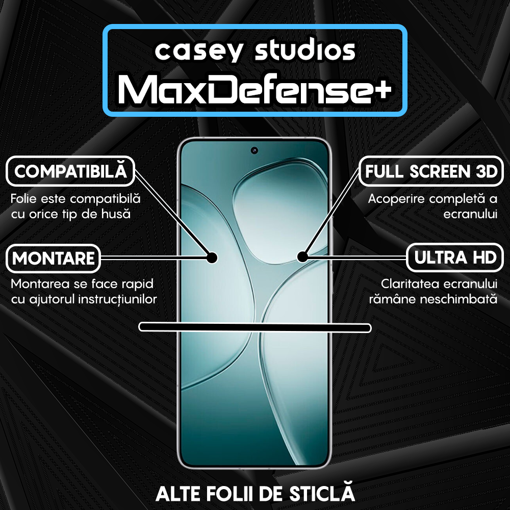MaxDefense+ Glass Film - Xiaomi Redmi K70 Ultra - Black