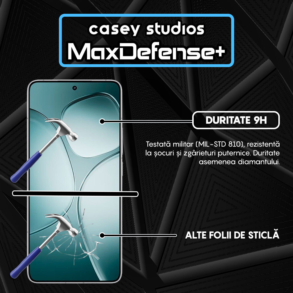 MaxDefense+ Glass Film - Xiaomi Redmi K70 Ultra - Black