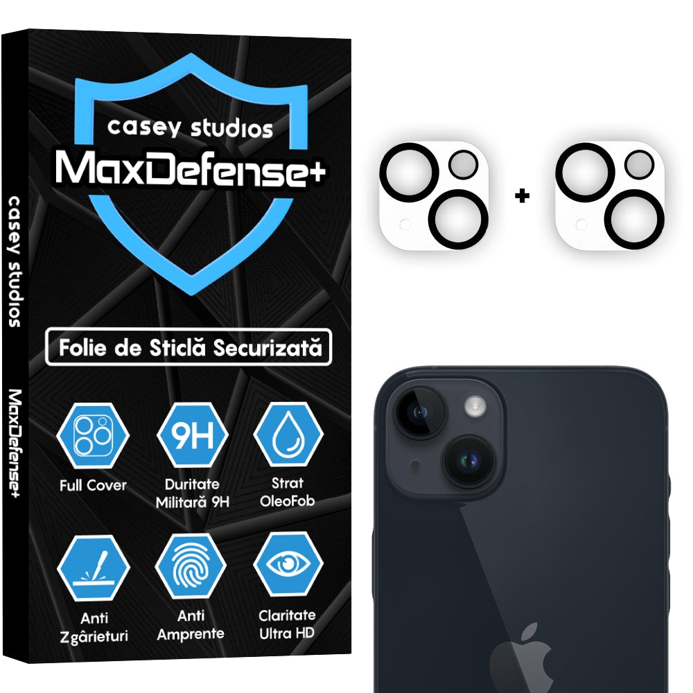 Set 2x Folie Camera MaxDefense+ - iPhone 13/13 Mini - Clear