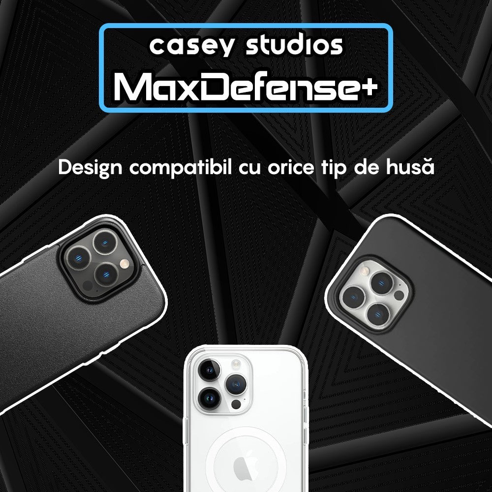 Set 2x Folie Camera MaxDefense+ - iPhone 14 Pro Max/14 Pro - Clear