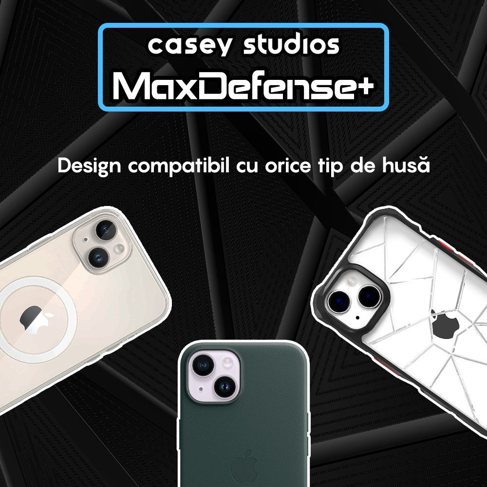 Set 2x MaxDefense+ Camera Protector - iPhone 15/15 Plus - Clear
