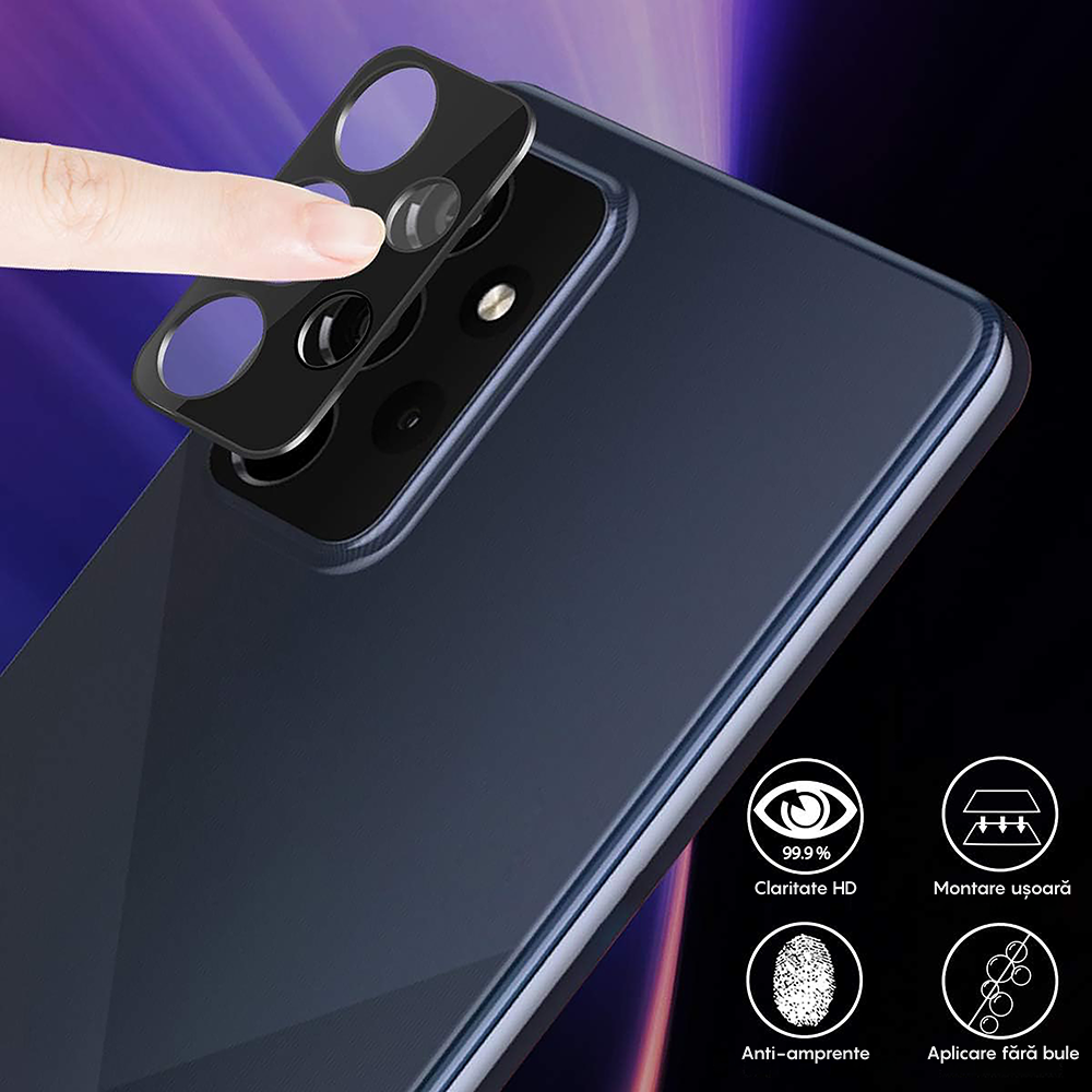 Set 2x Folie Camera MaxDefense+ - Samsung Galaxy A52/A52s - Clear