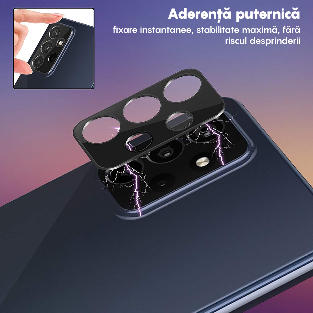 Set 2x Folie Camera MaxDefense+ - Samsung Galaxy A52/A52s - Clear