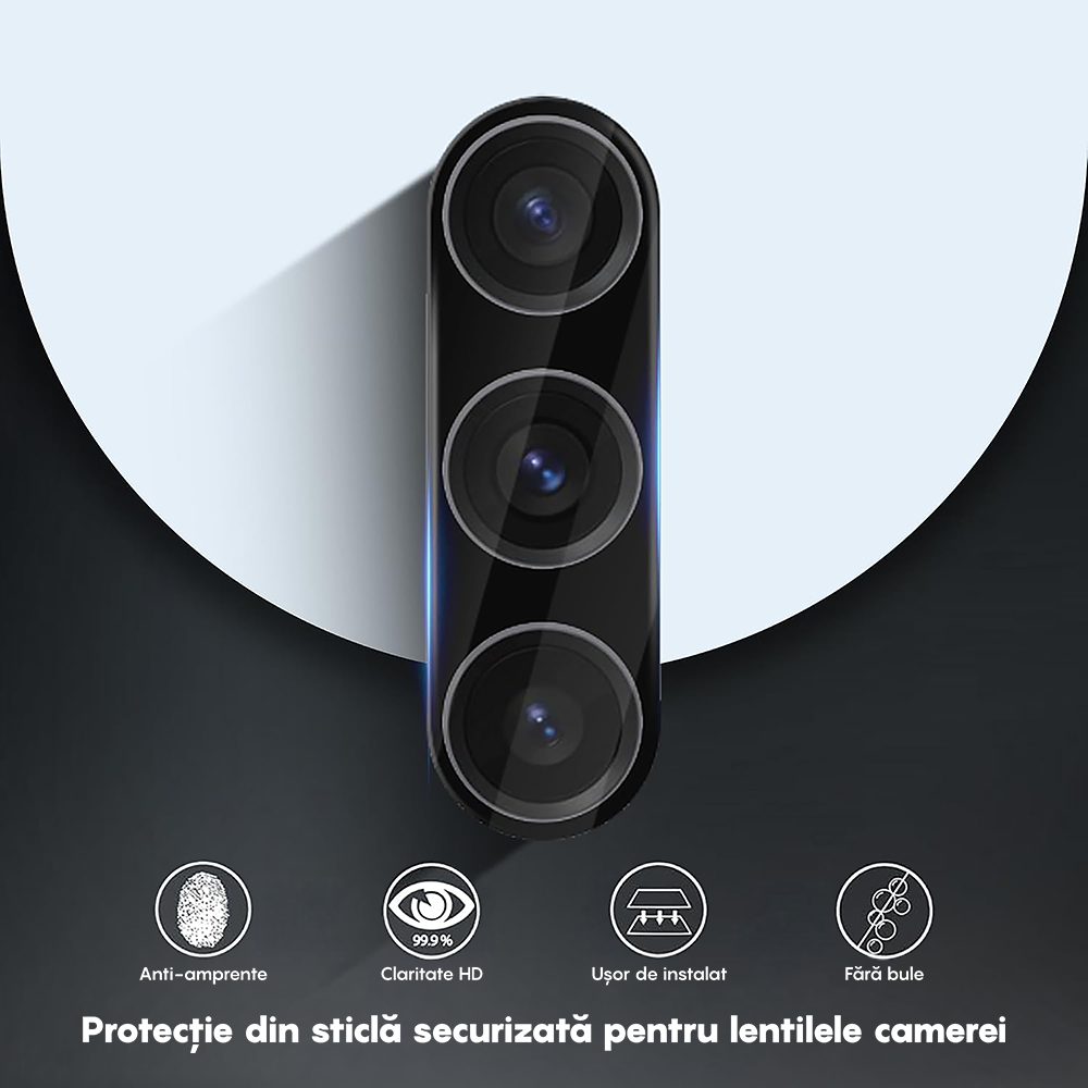 Set 2x Folie Camera MaxDefense+ - Samsung Galaxy S23/S23 Plus - Clear