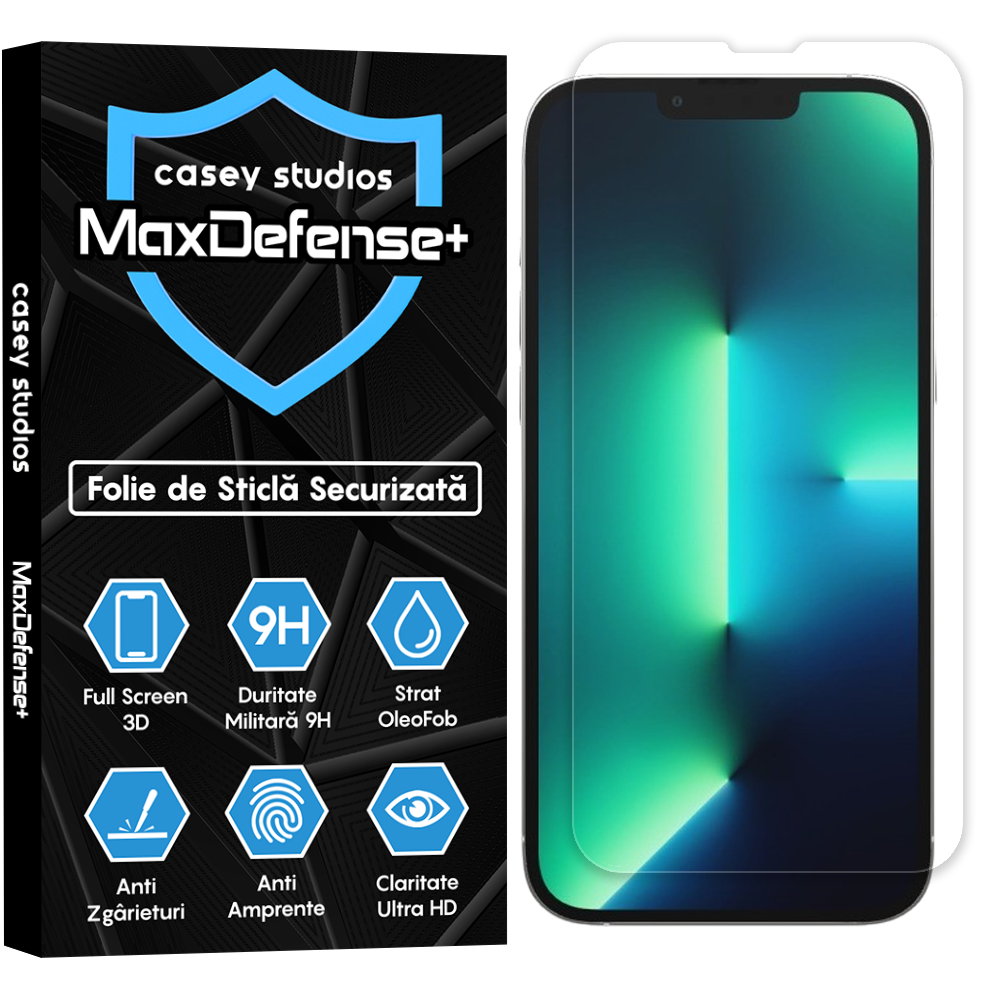 MaxDefense+ Glass Film - iPhone 13 Pro Max - Clear