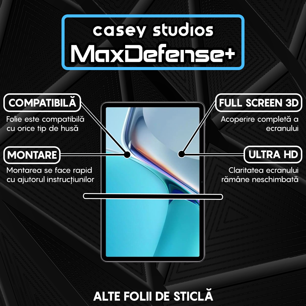 MaxDefense+ Glass Film - Huawei MatePad Pro 12.6 2021 - Clear