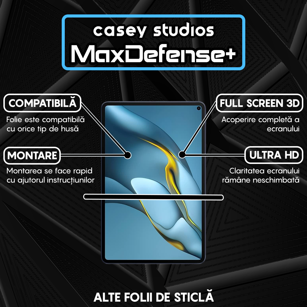 MaxDefense+ Glass Film - Huawei MatePad Pro 10.8 2019/10.8 5G 2019/10.8 2021 - Clear