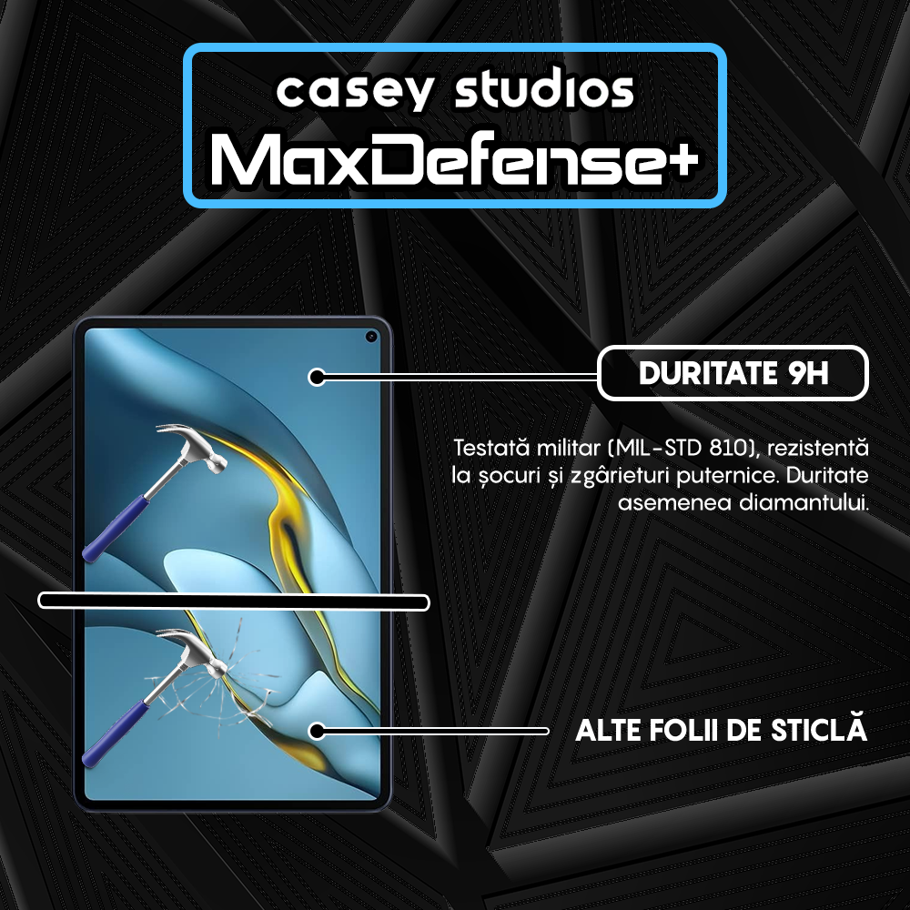 MaxDefense+ Glass Film - Huawei MatePad Pro 10.8 2019/10.8 5G 2019/10.8 2021 - Clear