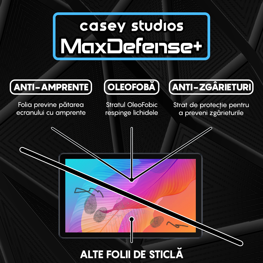 MaxDefense+ Glass Film - Huawei MatePad T 10s 10.1" 2020 - Clear