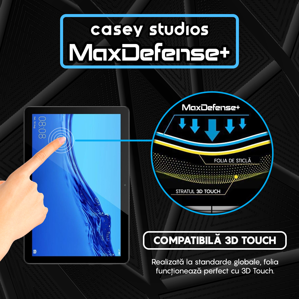 MaxDefense+ Tempered Glass - Huawei Mediapad T5 10.1" 2018 W09/W19/L03/L09 - Clear