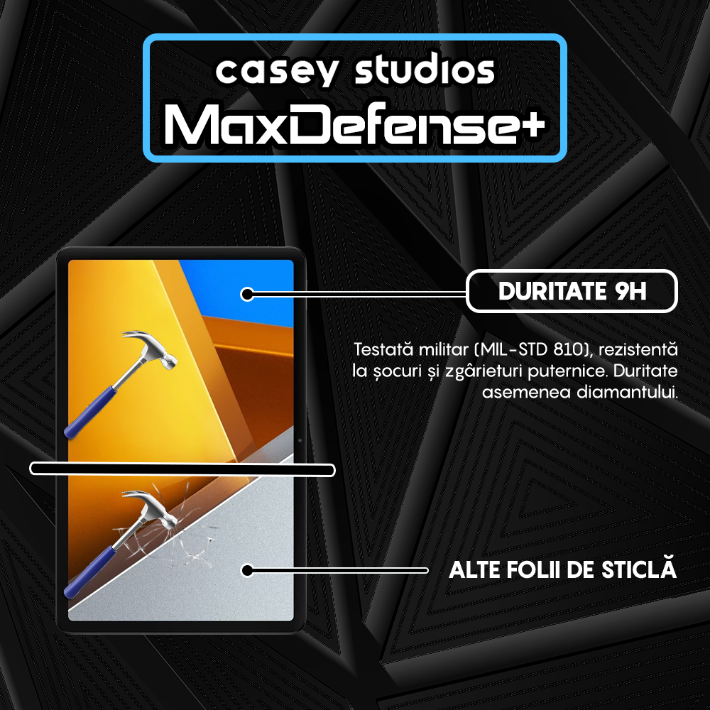 MaxDefense+ Glass Film - Xiaomi Poco Pad - Clear