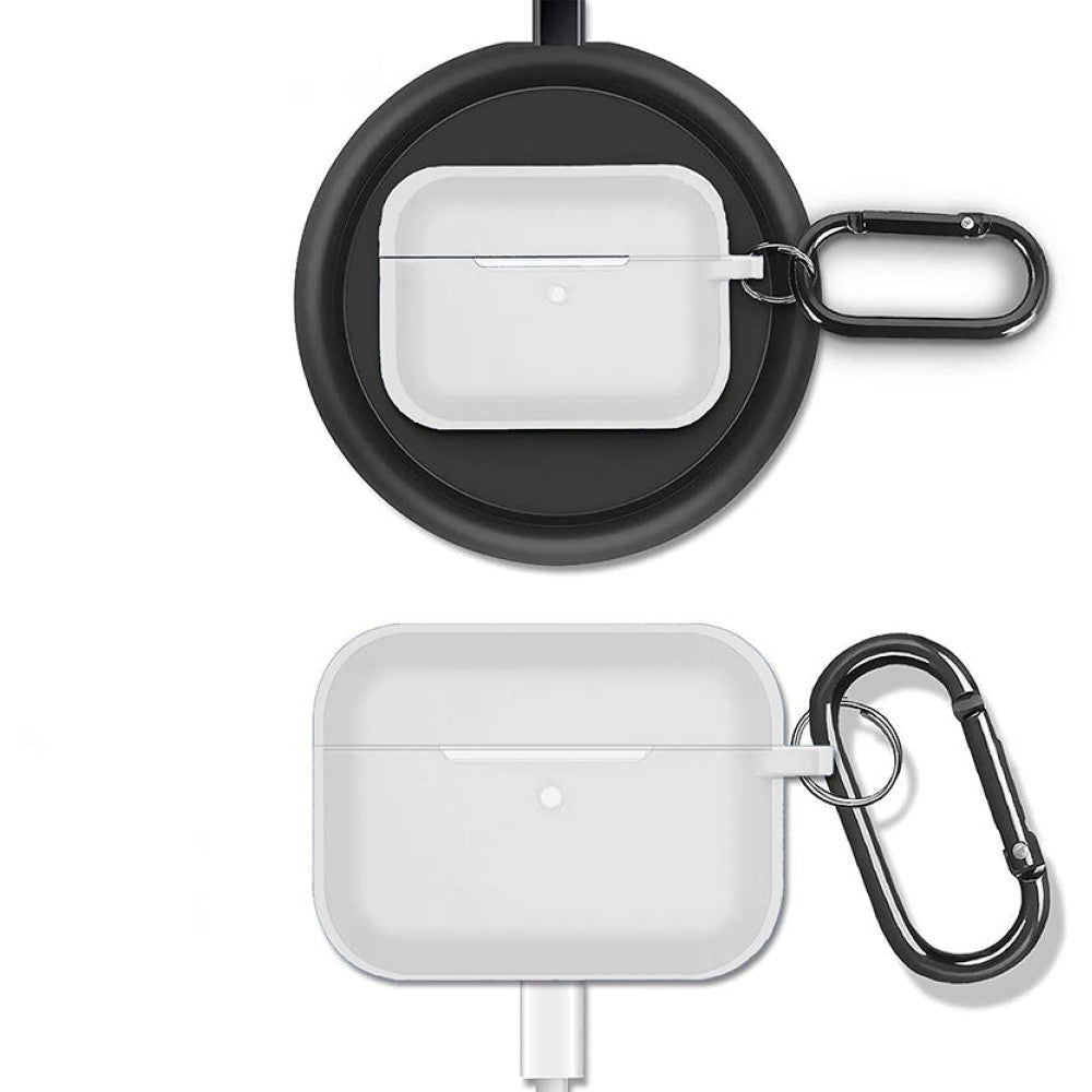 Husa Soft Silicone - AirPods Pro 1/2 - Alb