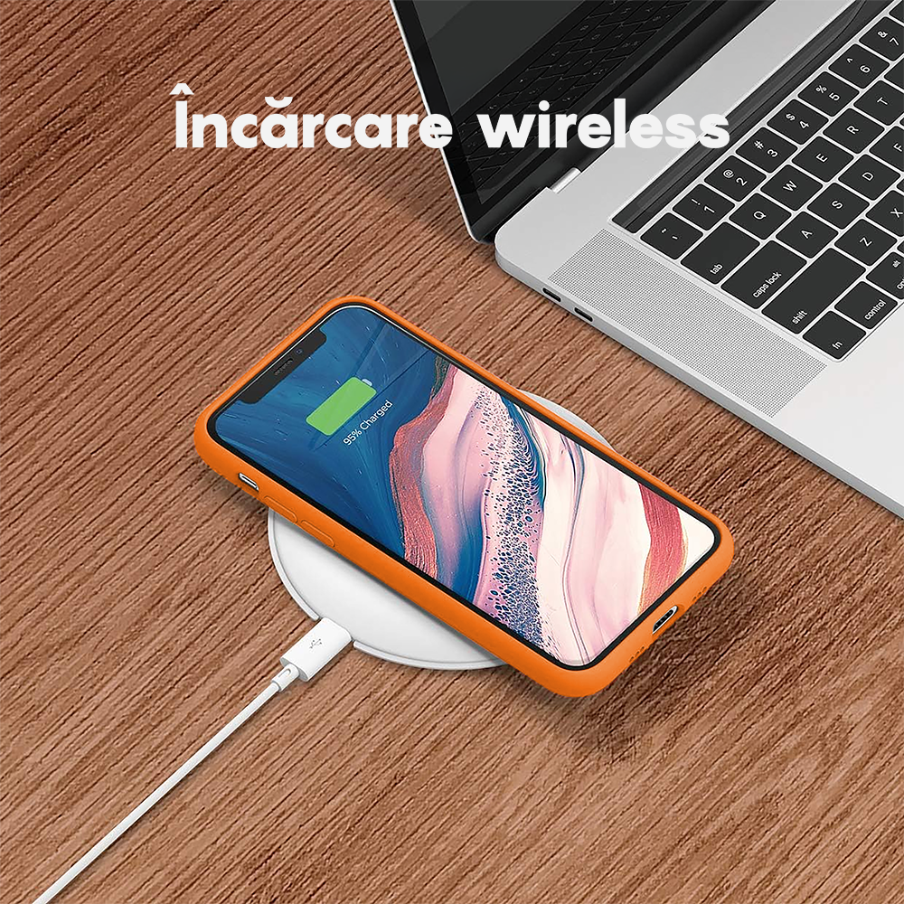 Husa Soft Silicone - iPhone 11 - Nectarine