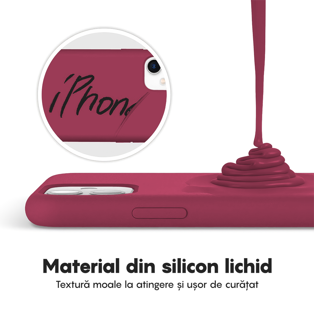 Soft Silicone Case - iPhone 11 - Burgundy