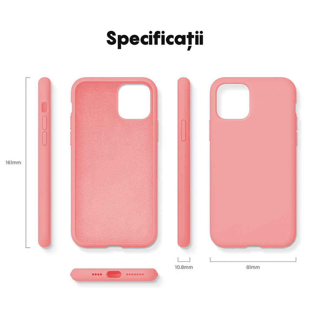 Husa Soft Silicone - iPhone 11 Pro Max - Roz
