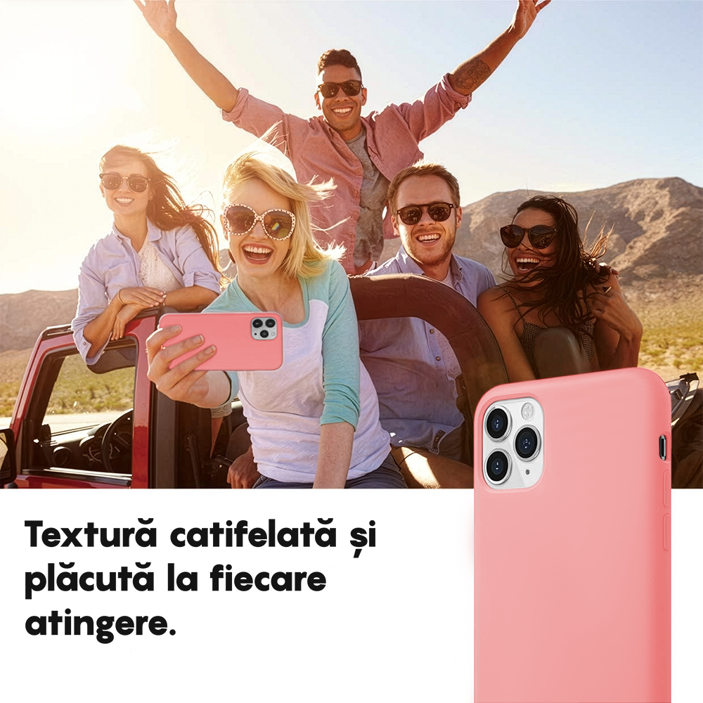 Husa Soft Silicone - iPhone 11 Pro Max - Roz