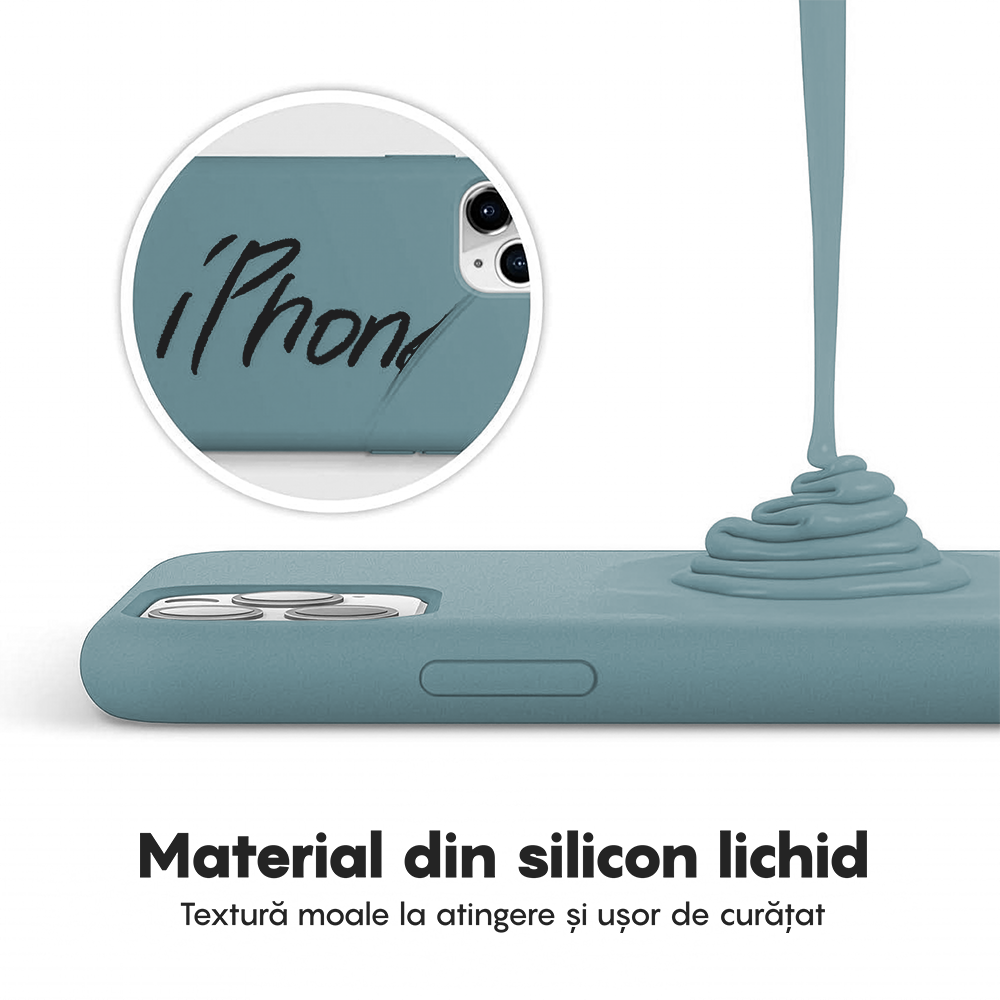 Husa Soft Silicone - iPhone 11 Pro Max - Midnight Blue