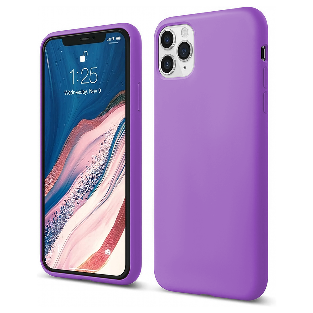Husa Soft Silicone - iPhone 11 Pro - Light Purple