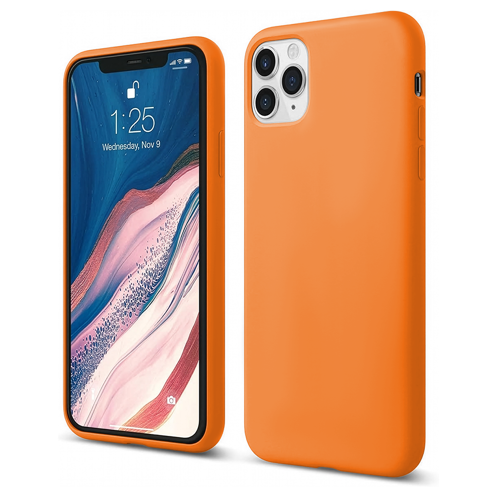 Husa Soft Silicone - iPhone 11 Pro - Nectarine