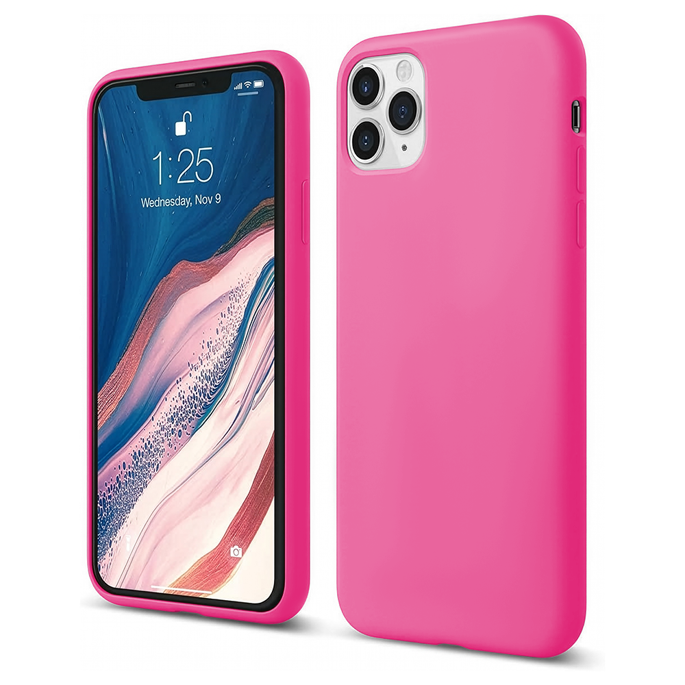 Husa Soft Silicone - iPhone 11 Pro - Fuchsia