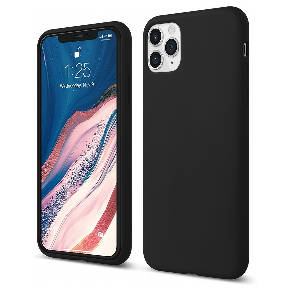 Husa Soft Silicone - iPhone 11 Pro - Negru