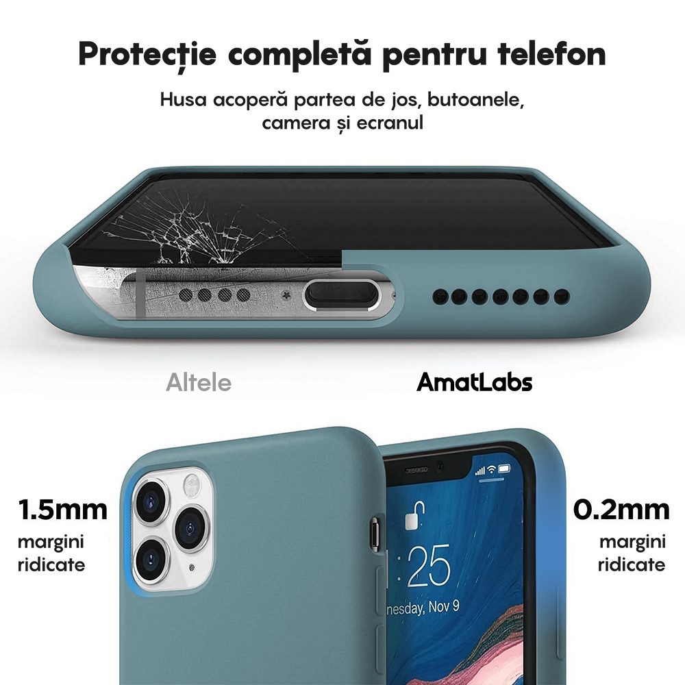 Soft Silicone Case - iPhone 11 Pro - Midnight Blue