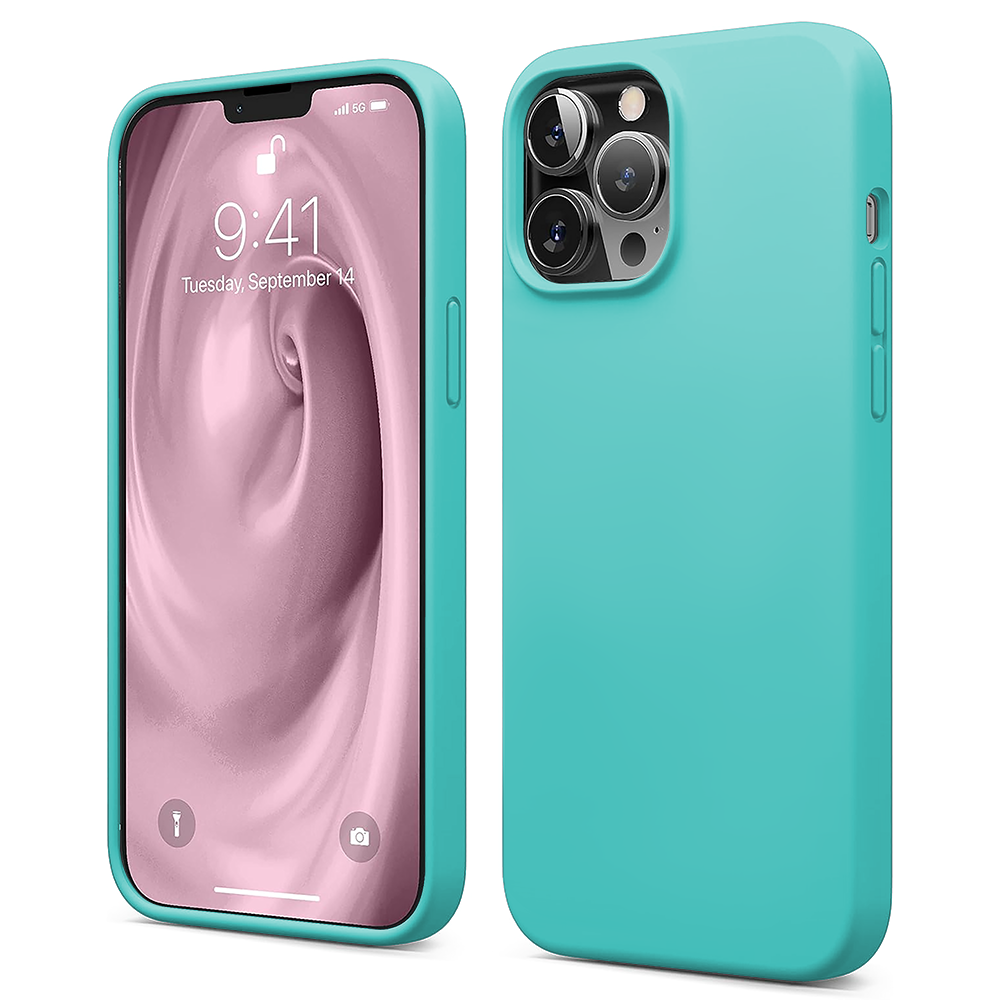 Soft Silicone Case - iPhone 12 Mini - Turquoise