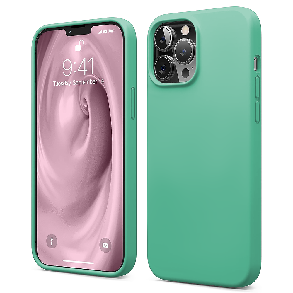 Husa Soft Silicone - iPhone 12 Mini - Webster Green
